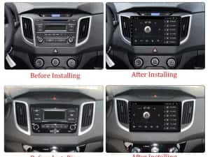 Navigatie Android 14 Hyundai Santa Fe IX25 2015+ 1/8 Gb CarPlay Camera — miniatura 3