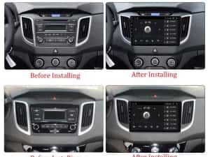 Navigatie Android 14 Hyundai Santa Fe IX25 2015+ 1/8 Gb CarPlay Camera — miniatura 9