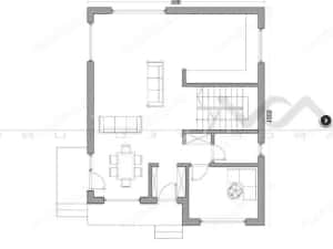 Casă nouă de vânzare – Corunca, zona Castelului (zonă premium) — miniatura 3