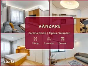 Cortina North || 3 camere || Nou || Finisaje de lux || Comision 0% — miniatura 4