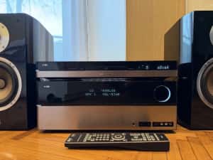 Sistem Harman Kardon HK3390 amplificator receiver si CD player HD980