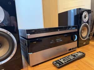 Sistem Harman Kardon HK3390 amplificator receiver si CD player HD980 — miniatura 3