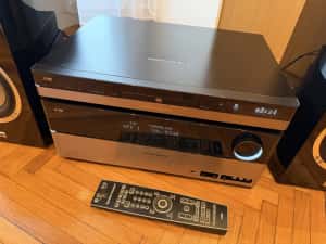 Sistem Harman Kardon HK3390 amplificator receiver si CD player HD980 — miniatura 4