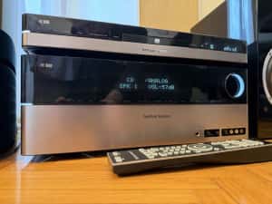 Sistem Harman Kardon HK3390 amplificator receiver si CD player HD980 — miniatura 5