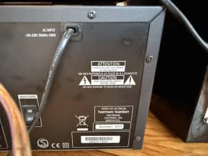 Sistem Harman Kardon HK3390 amplificator receiver si CD player HD980 — miniatura 7