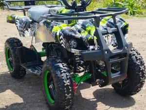 Mini Atv Quad adus din Germania pentru copii pe benzina de 50 cc — miniatura 2