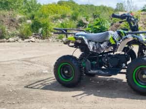 Mini Atv Quad adus din Germania pentru copii pe benzina de 50 cc — miniatura 4