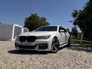 Bmw seria 7 , 730d G11 Interior Alb, Pachet M, Pachet carbon original BMW — miniatura 4