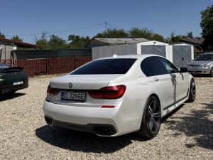 Bmw seria 7 , 730d G11 Interior Alb, Pachet M, Pachet carbon original BMW — miniatura 5