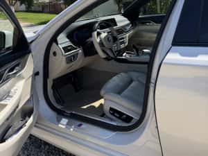 Bmw seria 7 , 730d G11 Interior Alb, Pachet M, Pachet carbon original BMW — miniatura 7
