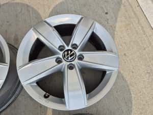 Jante Vw Tiguan Passat T Roc Golf 5 6 7 8 R17 originale — miniatura 6
