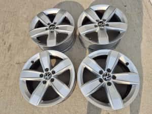 Jante Vw Tiguan Passat T Roc Golf 5 6 7 8 R17 originale — miniatura 8