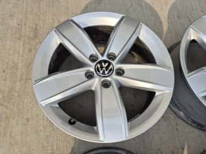Jante Vw Tiguan Passat T Roc Golf 5 6 7 8 R17 originale — miniatura 9