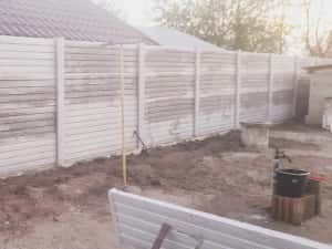 Gard placi si stalpi beton — miniatura 2