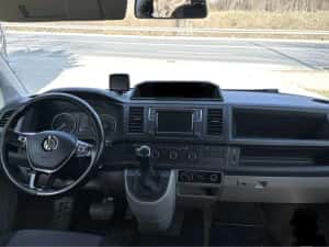 Vand VW Transporter T6, 2017, 8 locuri, DSG, 4x4 — miniatura 7