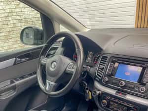 VW SHARAN 7 LOCURI - 4 MOTION(4X4) , 2.0 Tdi , RAR_ITP .Panoramic. — miniatura 5