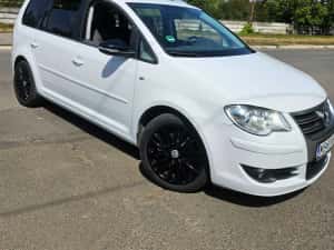 Vw touran R-LINE alb perlat bi-xenon adaptive 170 cp