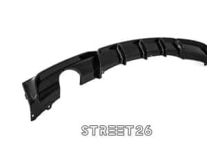 Difuzor Bara Spate Evacuare Stanga BMW Seria 3 F30 F31 M Negru Lucios — miniatura 3