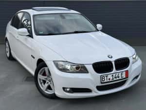 BMW seria 3 E90 320d LCi 184 CP facelift Alb Xenon Trapa Navi Jante — miniatura 3