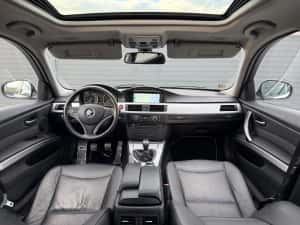 BMW seria 3 E90 320d LCi 184 CP facelift Alb Xenon Trapa Navi Jante — miniatura 6