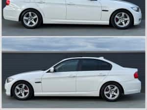 BMW seria 3 E90 320d LCi 184 CP facelift Alb Xenon Trapa Navi Jante — miniatura 10