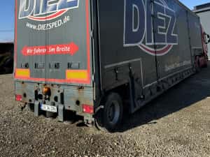 VARIANTE / Trailer agabaritic MEUSBURGER MPG-1 - axa viratoare — miniatura 5