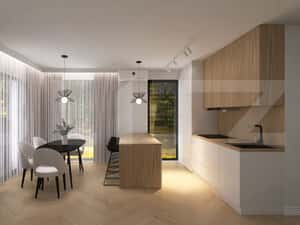 Apartament cu 2 camere, in suprafat utila de 43,20 mp, zona Bradet