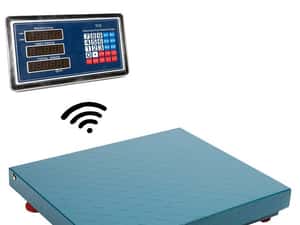 Cantar electronic 350 kg WI-FI platforma 50x40 cm fara fir Wireless — miniatura 8