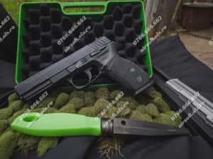MODEL NOU!! Pistol Hdp X (25 JOULI) ~UPGRADE MAX~ Cu Bile de Cauciuc — miniatura 5