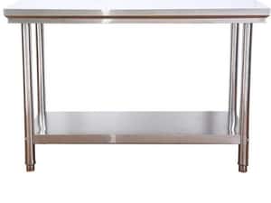 Oferta!!!masa de inox cu polita 200x70x85H pret 1400 lei,NOUA — miniatura 10