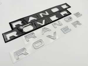 Emblema Compatibila Range Rover fata/spate crom diamant