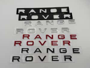 Emblema Compatibila Range Rover fata/spate crom diamant — miniatura 4