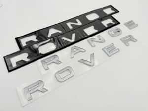 Emblema Compatibila Range Rover fata/spate crom diamant — miniatura 7