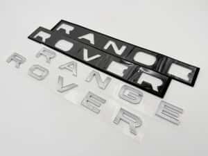 Emblema Compatibila Range Rover fata/spate crom diamant — miniatura 9