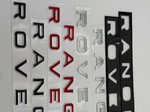 Emblema Compatibila Range Rover fata/spate crom diamant — miniatura 10