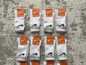 Set 12 perechi sosete / ciorapi | alb/negru - 100% bumbac — miniatura 2