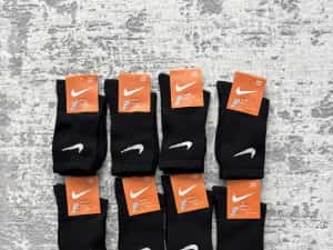 Set 12 perechi sosete / ciorapi | alb/negru - 100% bumbac — miniatura 3