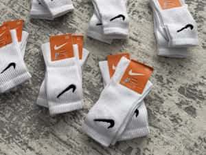 Set 12 perechi sosete / ciorapi | alb/negru - 100% bumbac — miniatura 5