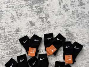 Set 12 perechi sosete / ciorapi | alb/negru - 100% bumbac — miniatura 7