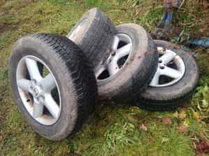 Cauciucuri cu jante alu nissan 215/65/R16 — miniatura 9