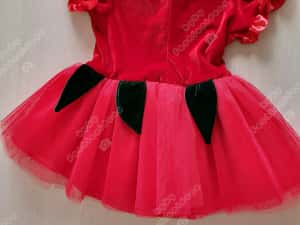 Costum garoafa rochita  rosie copii serbare spectacol halloween — miniatura 3
