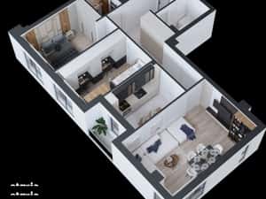 Apartament  3 camere Cug , 79 metri, etaj 1 Cod:152249 — miniatura 3