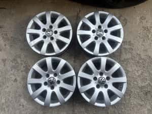 Jante vw ,audi,skoda seat 5x112 pe 15"originale — miniatura 2