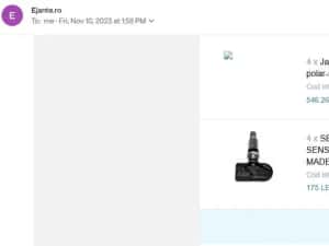 Set Jante ATS 7Jx17 cu Senzori si Anvelope Continental 235/65 R17 — miniatura 7