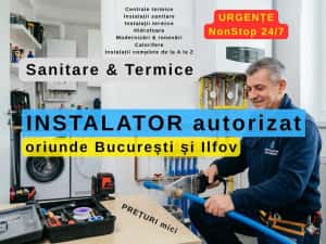 Instalator sanitar autorizat Bucuresti Ilfov centrale termice — miniatura 9