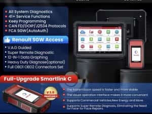 Tester/Diagnoza Launch x431-PRO3+Elite original cu 2 ani Update uri — miniatura 4