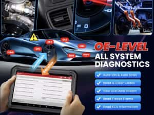 Tester/Diagnoza Launch x431-PRO3+Elite original cu 2 ani Update uri — miniatura 5