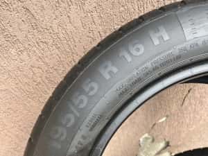 4 anvelope vara 195/55 R16, Continental, 6mm profil ramas! DOT 2017 — miniatura 6