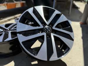 Jante aliaj 16 inch Originale VW Golf 7 8 Jetta Touran II Karlstad – 5x112 – Noi 0 KM — miniatura 6