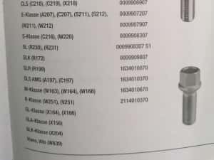 Prezoane lungi/standard Vw, Audi, Seat, Skoda, Mercedes. — miniatura 5